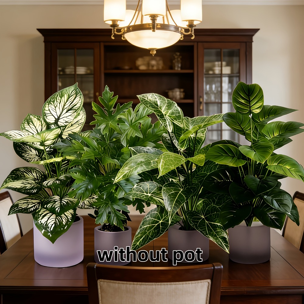 Lot de 4 plantes artificielles - Fiddle Leaf Fig avis et prix