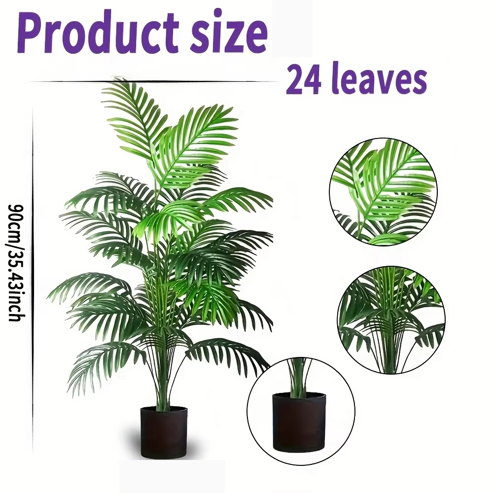 24 feuilles Areca palmier plan - Fiddle Leaf Fig avis et prix
