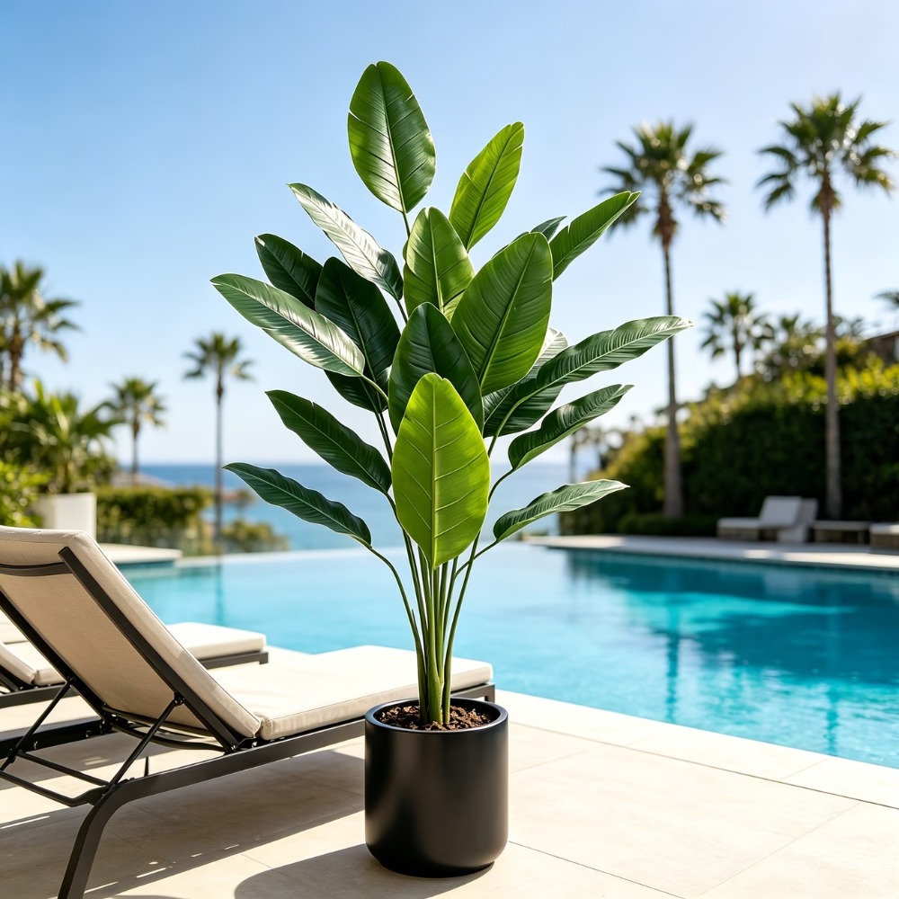 1PC 105cm Arbre bananier artif - Fiddle Leaf Fig avis et prix