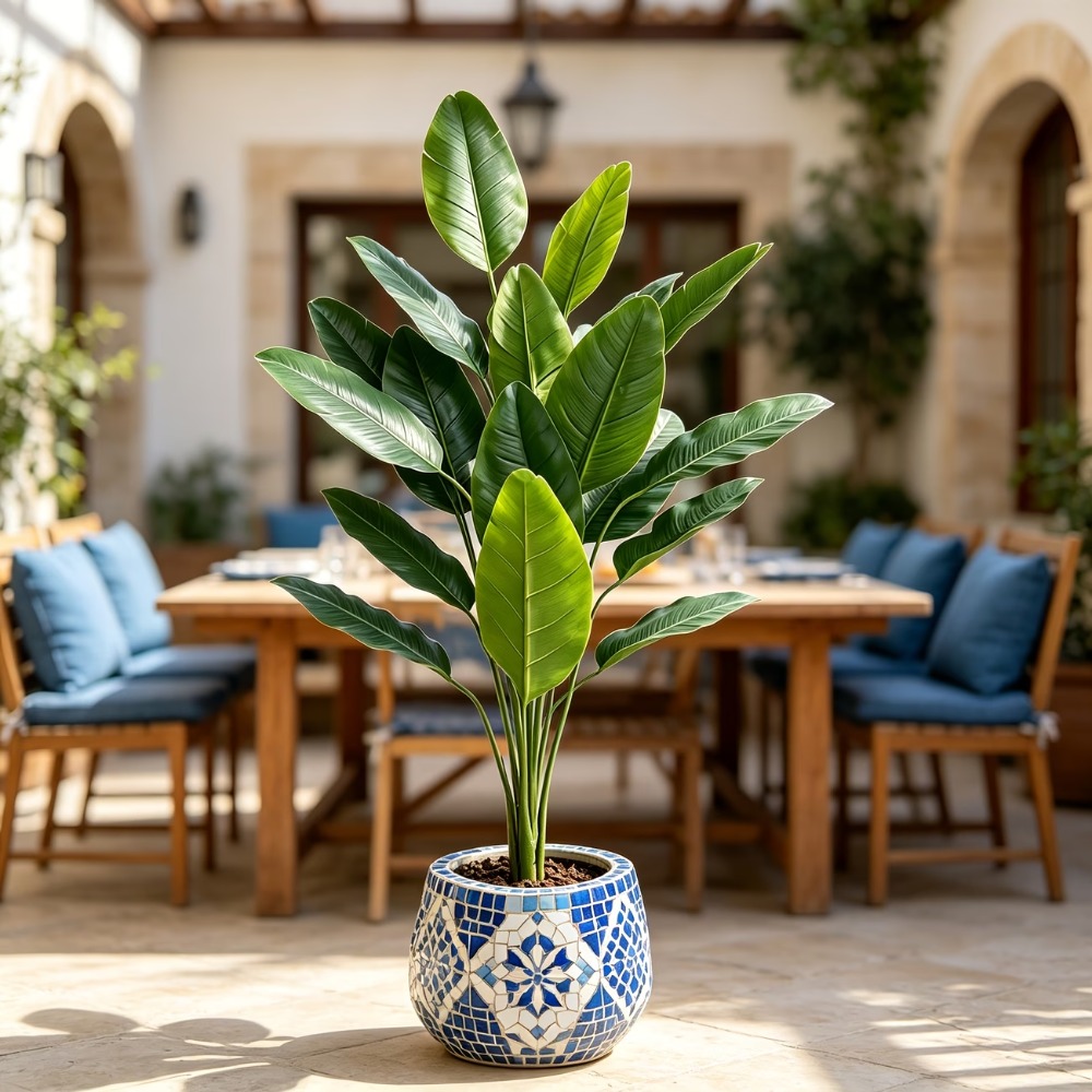 1PC 105cm Arbre bananier artif - Fiddle Leaf Fig avis et prix
