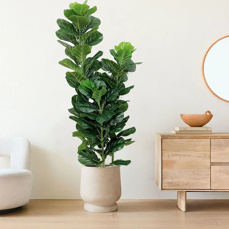 Grand Ficus Lyrata artificiel  - Fiddle Leaf Fig avis et prix