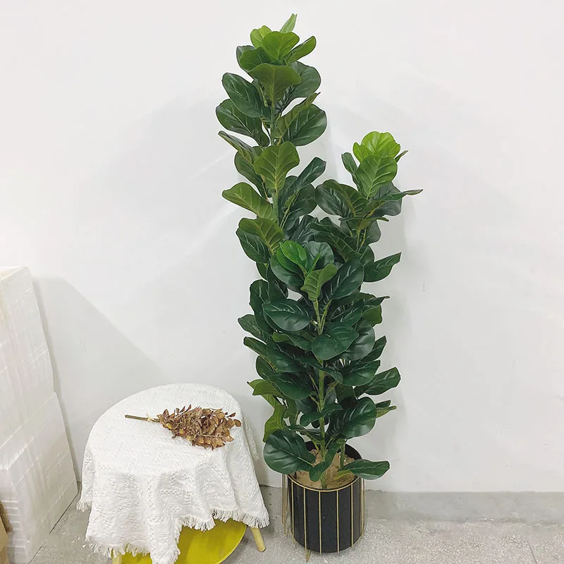 Grand Ficus Lyrata artificiel  - Fiddle Leaf Fig avis et prix