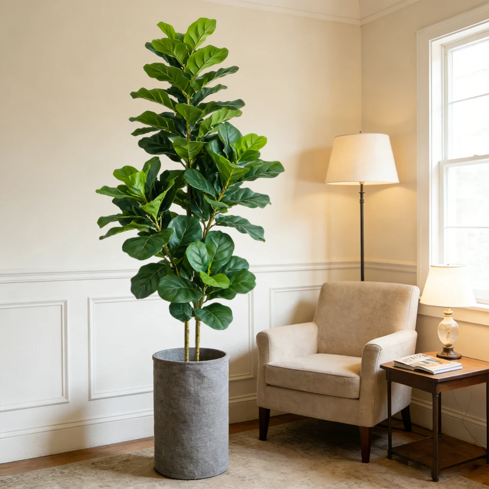 Arbre artificiel Ficus lyrata  - Fiddle Leaf Fig avis et prix