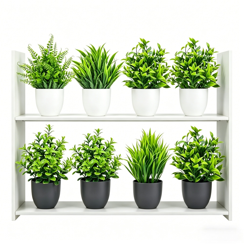 Lot de 4 mini-plantes artifici - Fiddle Leaf Fig avis et prix