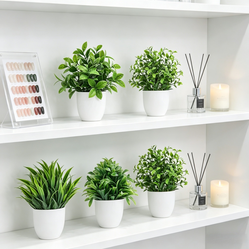 Lot de 4 mini-plantes artifici - Fiddle Leaf Fig avis et prix