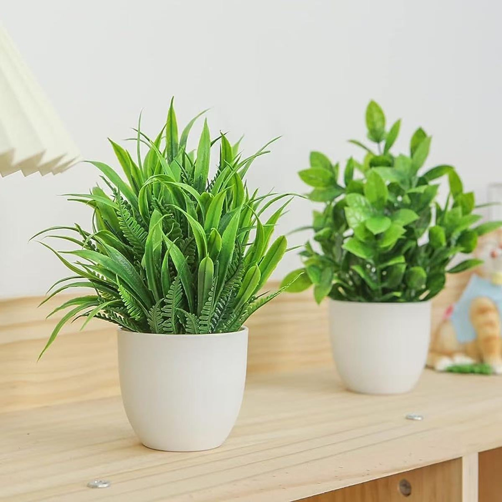 Lot de 4 mini-plantes artifici - Fiddle Leaf Fig avis et prix