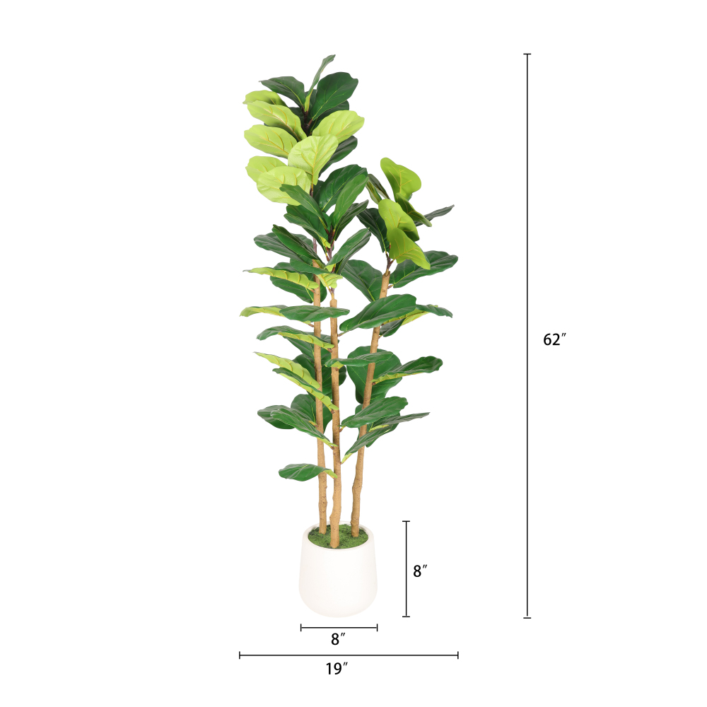 Ficus Lyrata Artificiel de 1,6 - Fiddle Leaf Fig avis et prix
